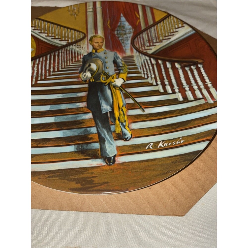 Ashley Gone With The Wind Collectors Plate Knowles 1978 COA Booklet & Box